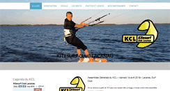 Desktop Screenshot of kitesurfclublacanau.fr